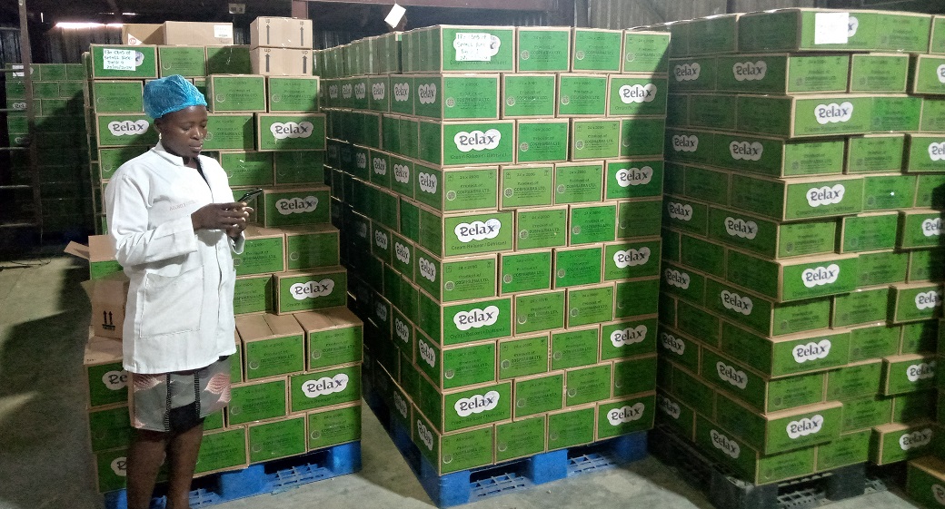Package Relax Cospharma Limited products ready for delivery